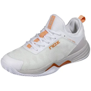 ZAPATO CALZADO LUZ NERBO WHITE/CORAL GOLD Nº45 BY NOX